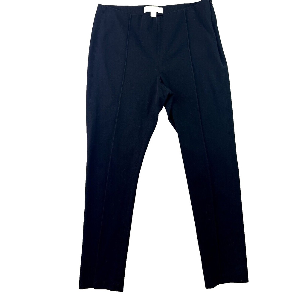Michael‎ Kors Front Seam Stretch Dress Pants Black Size 6